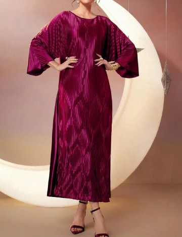 Rochie lunga SHEIN, magenta