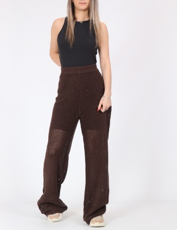 Pantaloni Noisy May, maro