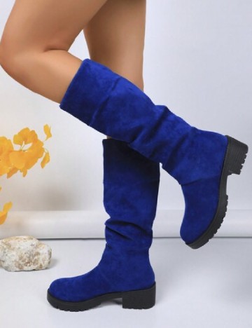 Cizme SHEIN, albastru