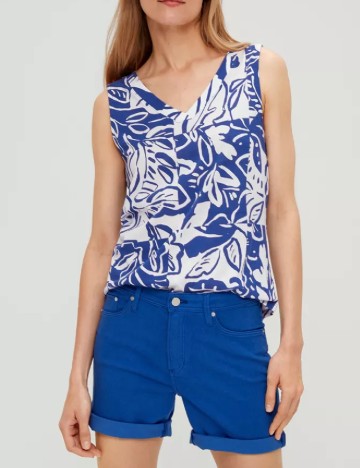 Maiou s.Oliver, alb/albastru