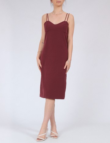 Rochie scurta Only, visiniu