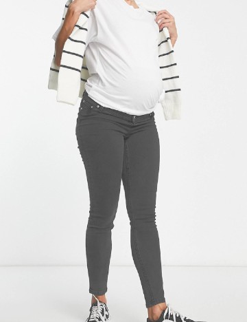 Blugi Asos Maternity, gri