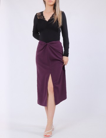 Fusta Vero Moda, mov