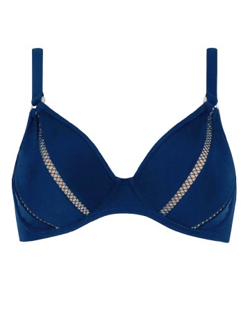Sutien de baie Triumph, bleumarin