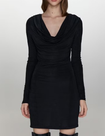 Rochie scurta Reserved, negru