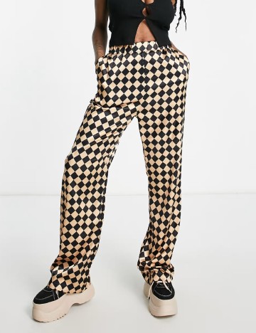 Pantaloni Heartbreak, crem