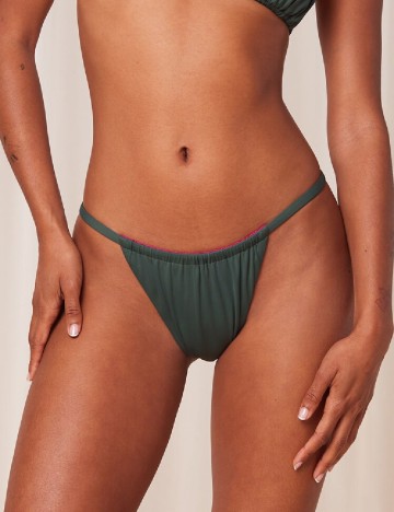 Chilot de  baie Triumph, verde/roz