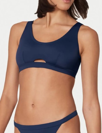 Sutien de baie Triumph, bleumarin