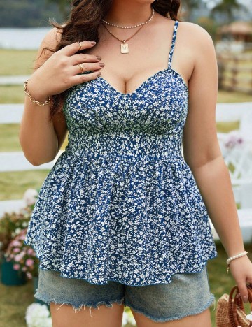 Maiou SHEIN CURVE, albastru