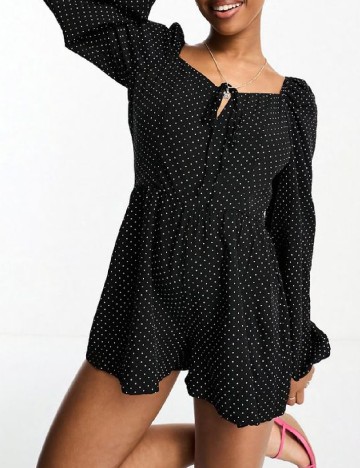 Salopeta IN THE STYLE, negru