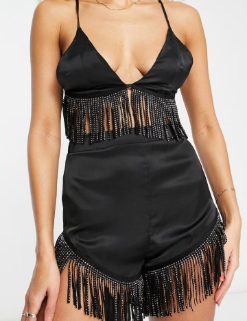 Sutien de baie ASOS, negru