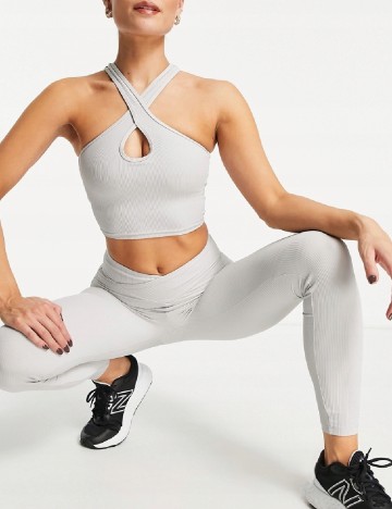 Bustiera South Beach, gri