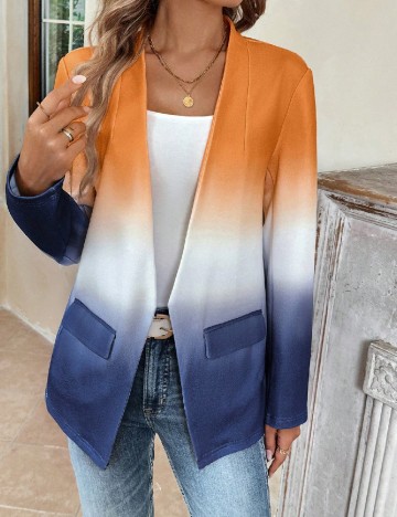 Blazer SHEIN, mix culori