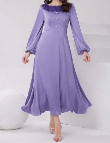 Rochie lunga SHEIN, mov