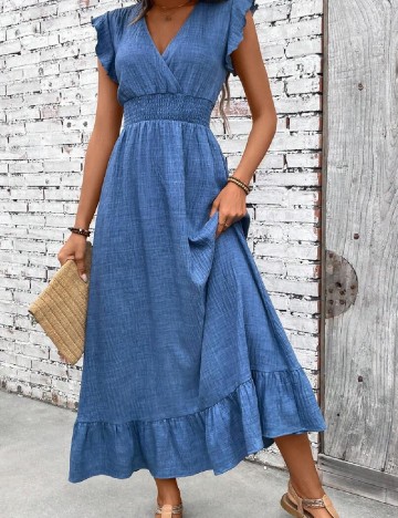 Rochie lunga SHEIN, albastru