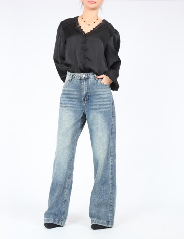 Blugi SHEIN, albastru deschis