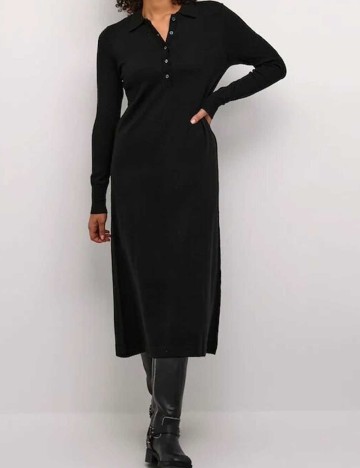 Rochie medie Kaffe, negru