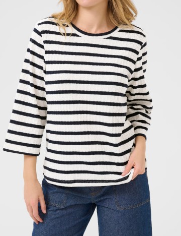 Bluza Bon a Parte, alb/negru