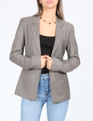 Sacou Bershka, gri