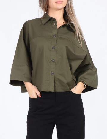 Camasa Massimo Dutti, verde