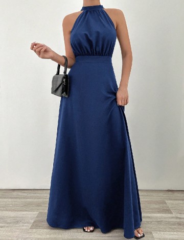 Rochie lunga SHEIN, albastru