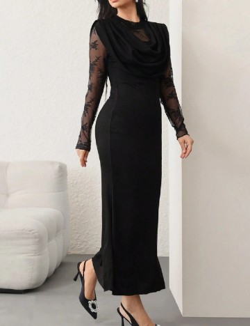 Rochie lunga SHEIN, negru