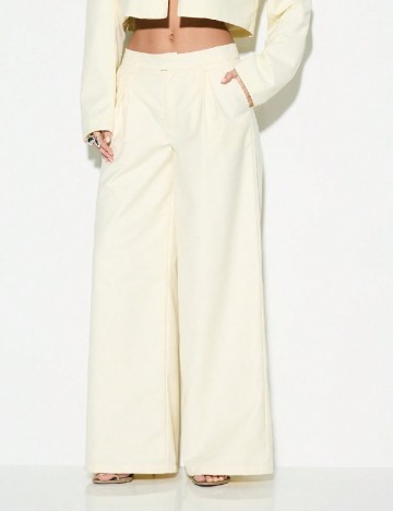 Pantaloni SHEIN, galben