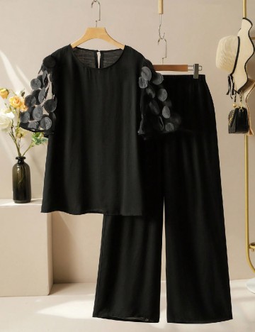 Compleu SHEIN CURVE, negru