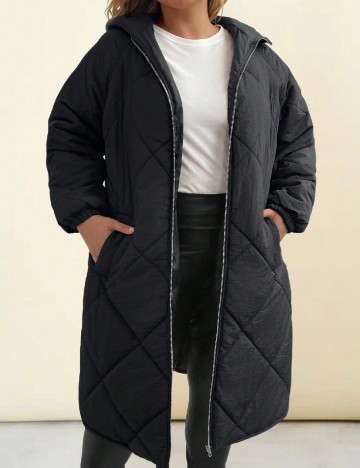 Geaca SHEIN CURVE, negru