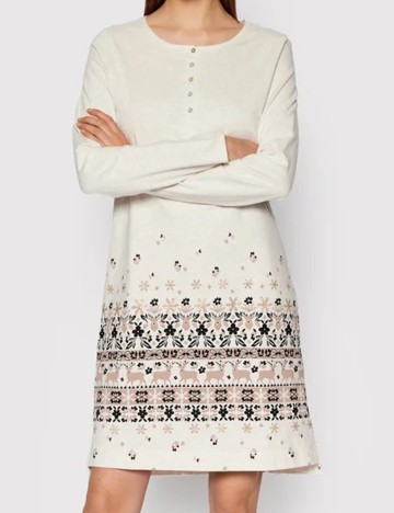 Rochie de noapte Triumph, crem, 36