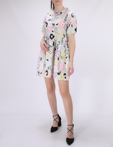Rochie scurta House Brand, floral, L