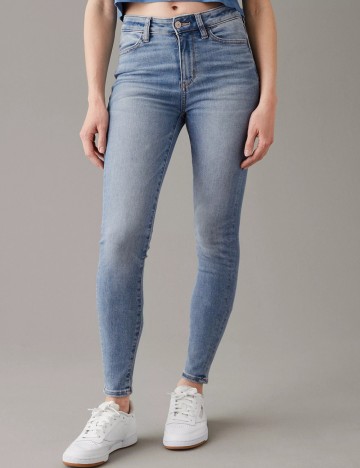 Blugi American Eagle, bleu