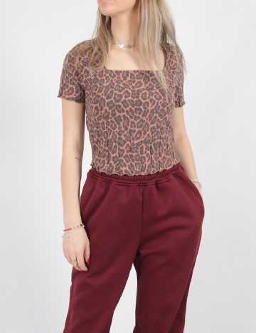Top American Eagle, animal print