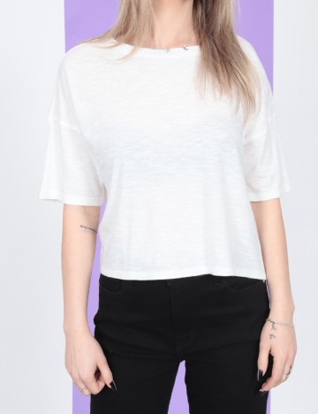 Tricou American Eagle, alb