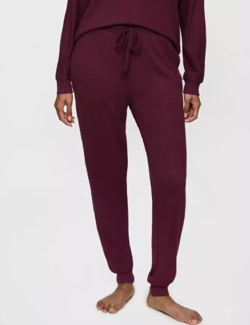 Pantaloni de pijama Triumph, visiniu