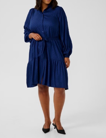 Rochie scurta Kaffe, albastru