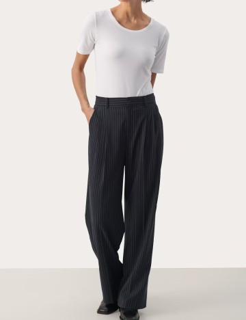 Pantaloni Part Two, bleumarin