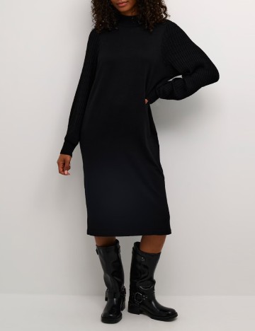 Rochie medie Kaffe, negru