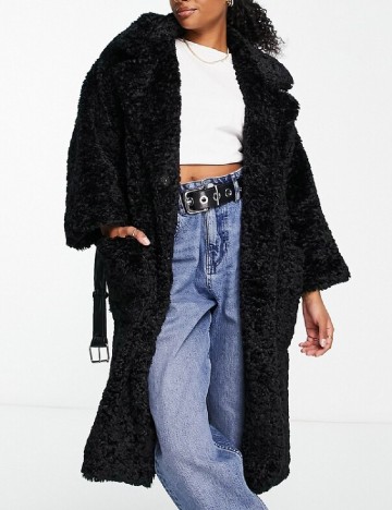 Palton Qed London, negru