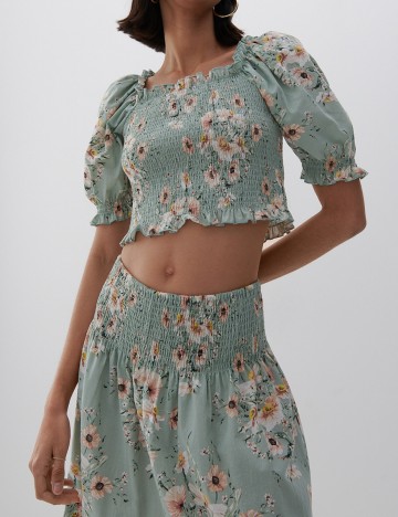 Top Reserved, verde, L