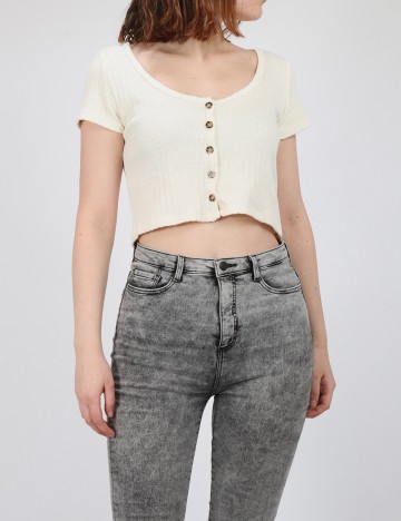 Top Reserved, ecru, L