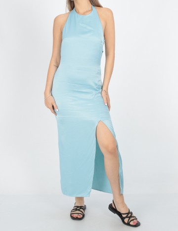 Rochie lunga Bershka, bleu