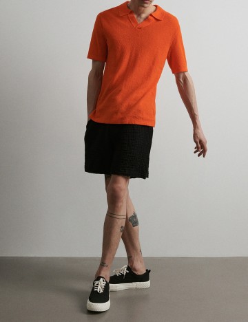 
						Tricou Reserved, portocaliu, S