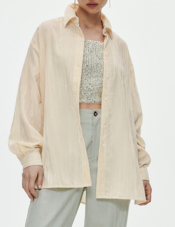 Camasa Reserved, crem