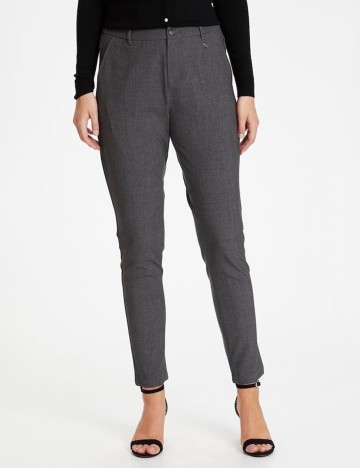 Pantaloni Culture, gri, 36