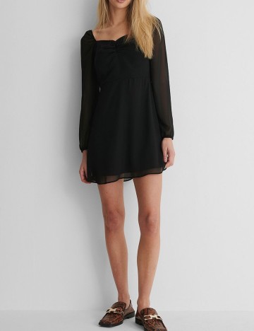 Rochie scurta NA-KD, negru, 34