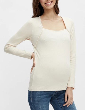 Bluza Mamalicious, crem