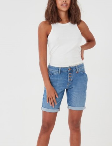 Pantaloni scurti Pulz, albastru