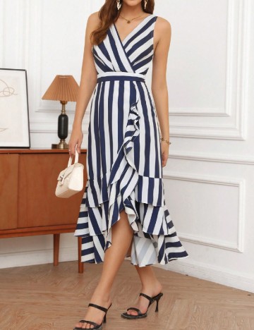 Rochie medie SHEIN, bleumarin