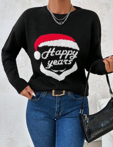 Pulover SHEIN, negru